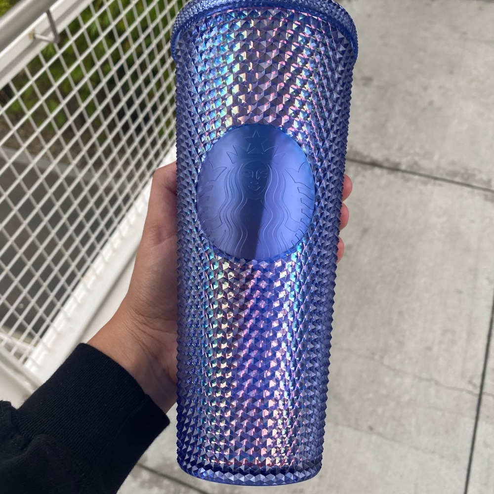 New! Disneyland Starbucks purple studded tumbler